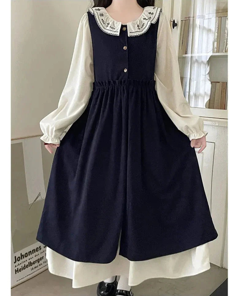 Broom Swamp 2-Piece Cottagecore Dress