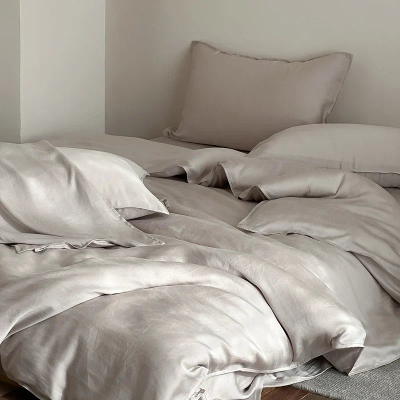 600TC Washed Lyocell Soft Bedding Set