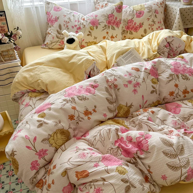 Korean Style Fashion Bedding Set