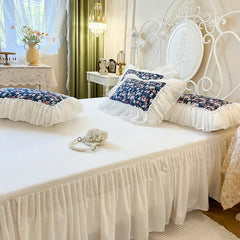 100% Cotton White Princess Bedding Sets