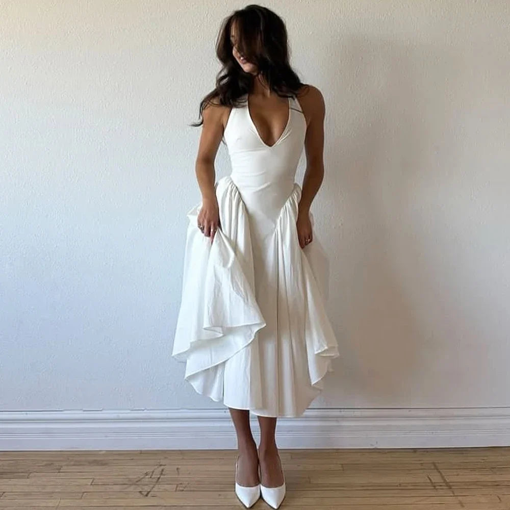Dalier Halter Neck Dress