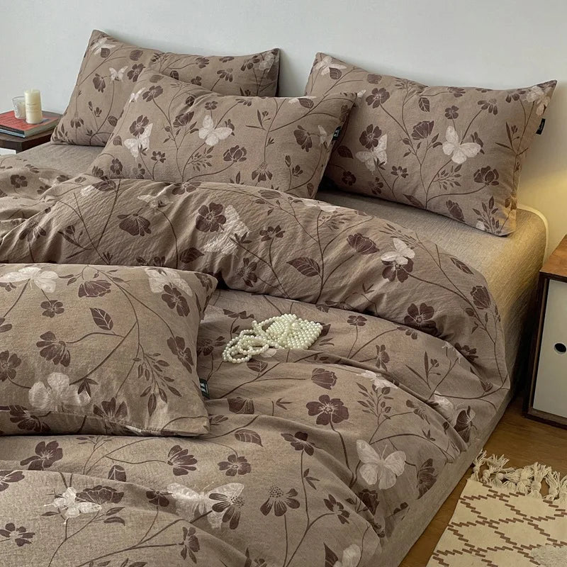 Bohemia Printed Linen-cotton Bedding Sets
