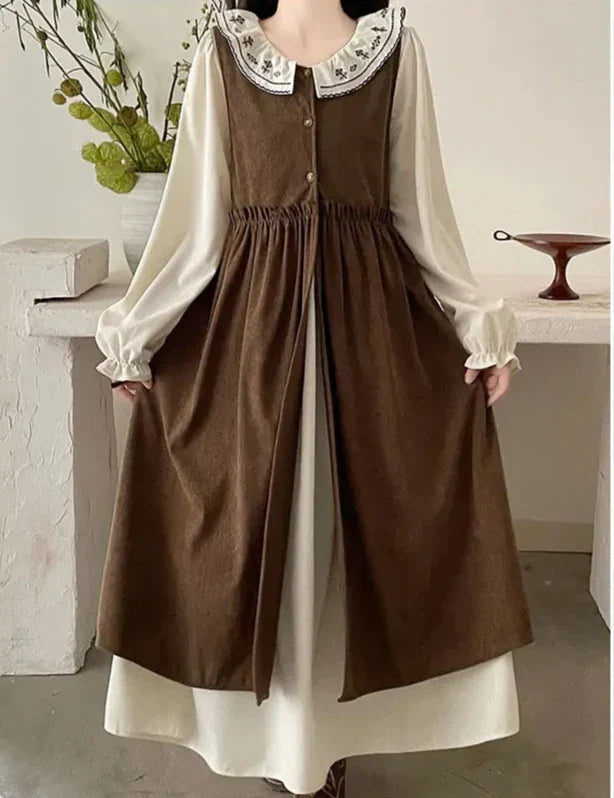 Broom Swamp 2-Piece Cottagecore Dress