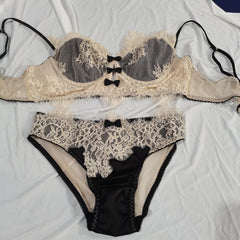 Romantic Vintage-Lace 2-Piece Princesscore Lingerie Set