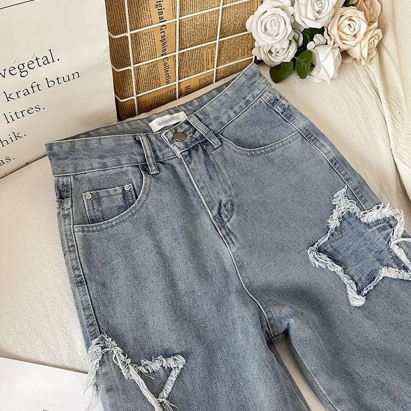 Luminary Ribbed Star Denim