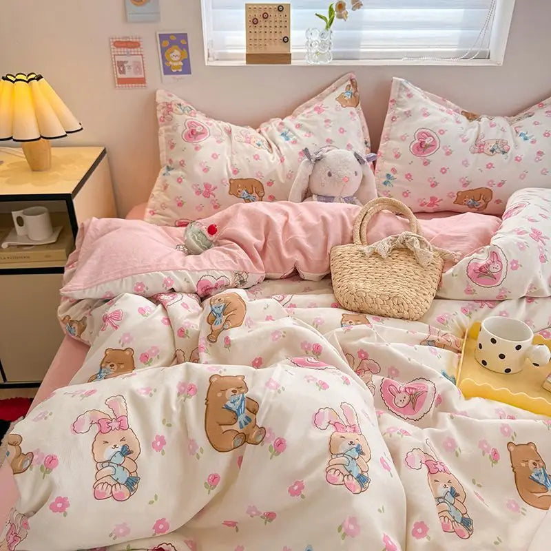 Kids Cute Bedding Set