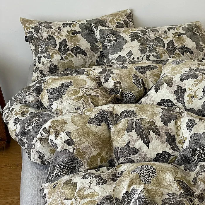 Bohemia Printed Linen-cotton Bedding Sets