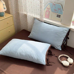 Japanese Washed Cotton Lacing Bedding Sets