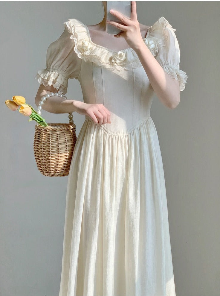 Lasira Light Academia Dress
