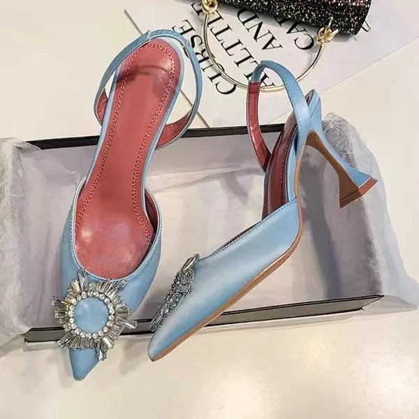 brand Rhinestones Bowknot Women Pumps