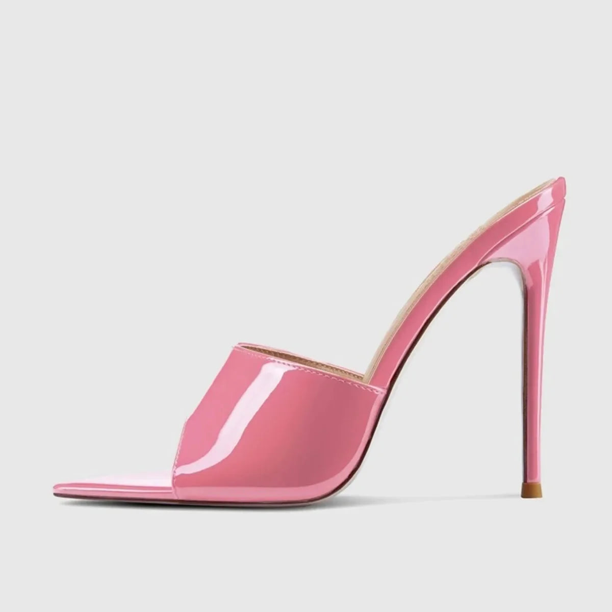 Patent Leather Thin Heels
