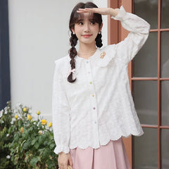 Kawaii Cottagecore Long Sleeve Shirt