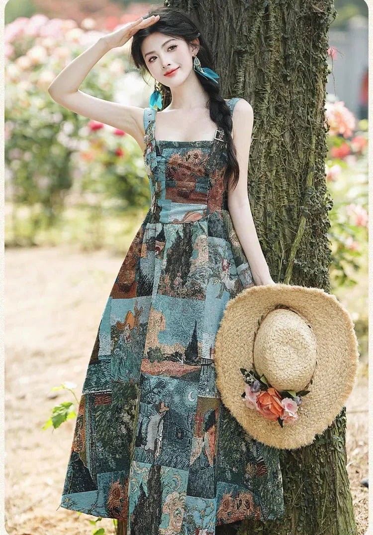 Vestido Jacquard de Muse Inspirado