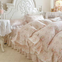 100% Cotton Floral Print Bedding Set