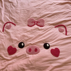 Cute Pig Bedding Set