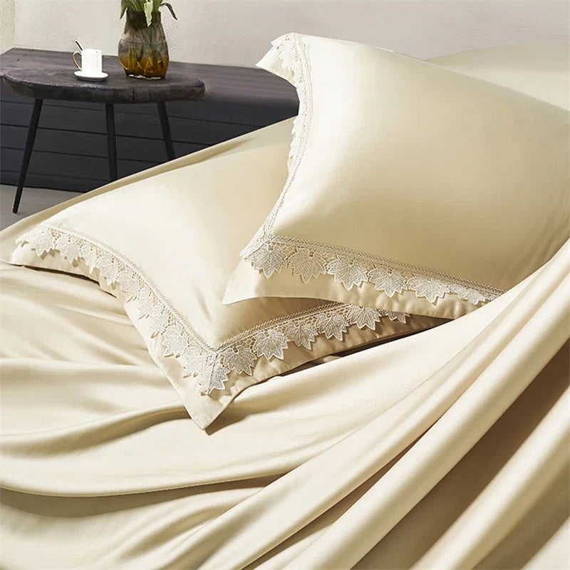 100S Lyocell Soft Silky Cooling Luxury Bedding Set