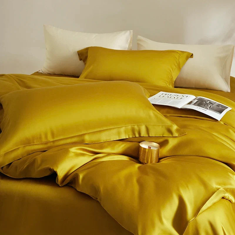 600TC Lyocell Soft Silky Cooling Bedding Set
