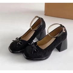 Vintage Thick Heel
