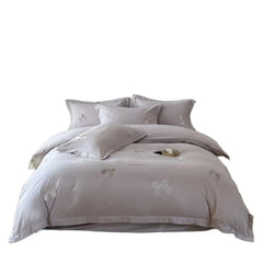 Luxury Embroidered 4 Piece Bedding Set