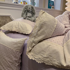 French Style Full Cotton Four Piece Bedding Set