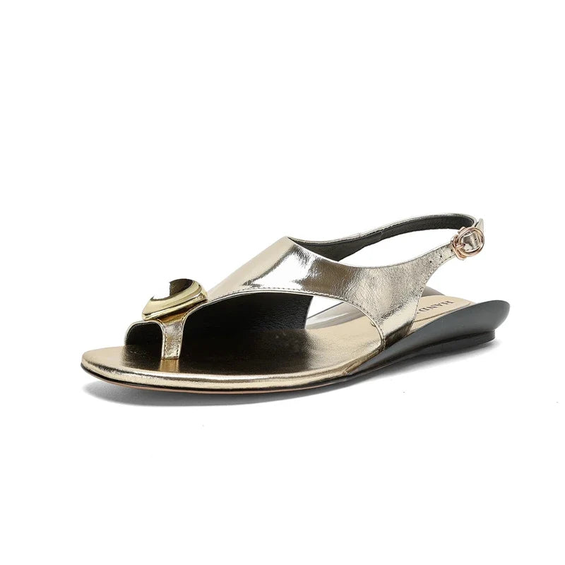leather cowhide rhinestone low Heel