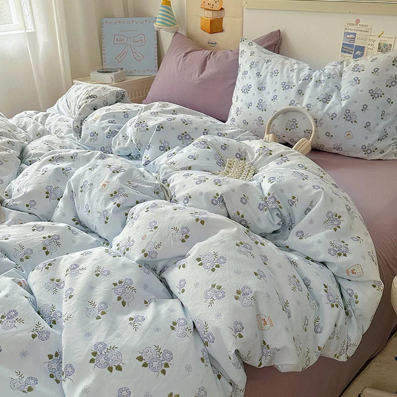 Korean Cute Girls Bedding Sets