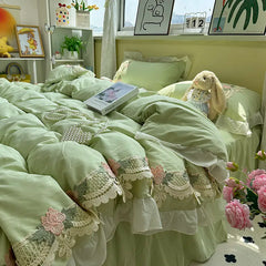 Korean Version of Princess 4piece Bedding Set