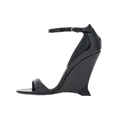 Round Toe One Piece with Super High Slope Heel