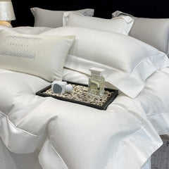 600TC Egyptian Cotton Luxury Solid Solor Hotel Style Bedding Set