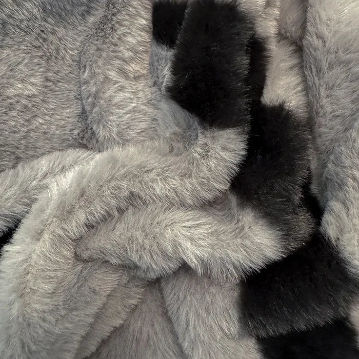 Winter Thick Warm Imitation Rabbit Fur Bedding Set