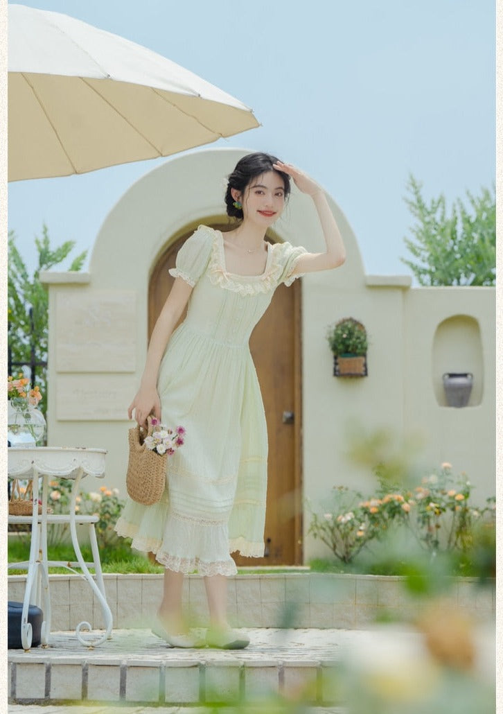 Cozy Garden Cottagecore Dress