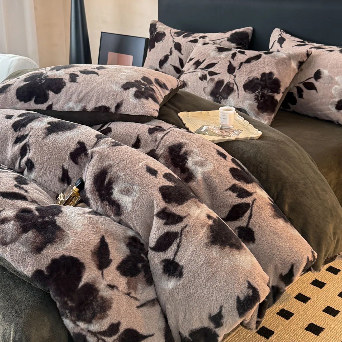 Winter Thick Velvet Bedding Set
