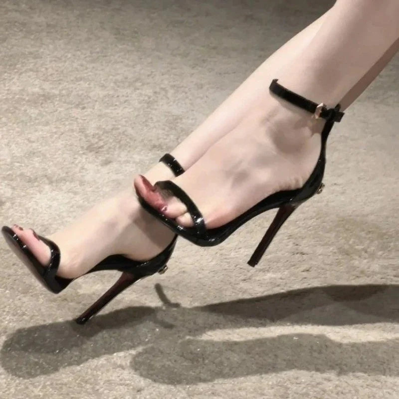 Black Stiletto Heel