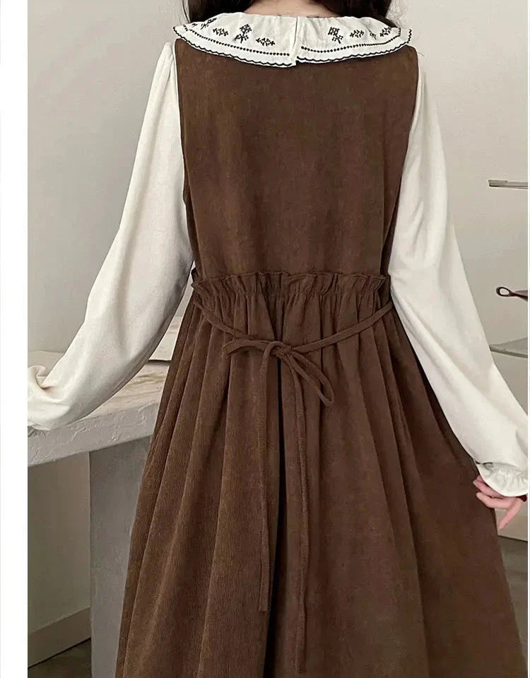 Broom Swamp 2-Piece Cottagecore Dress