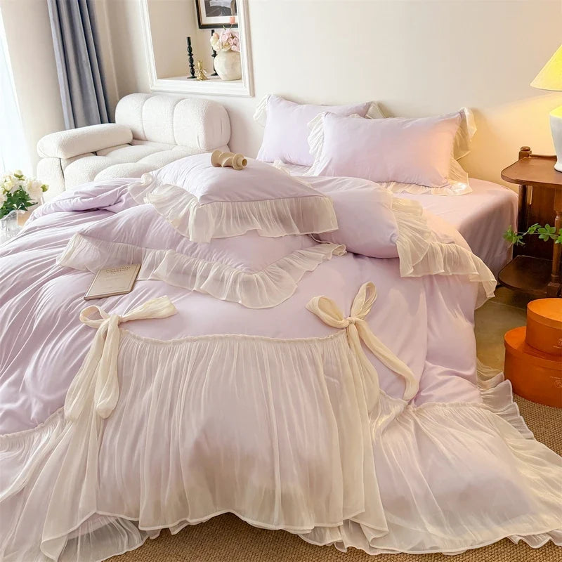 4Pcs Queen Bedding Set