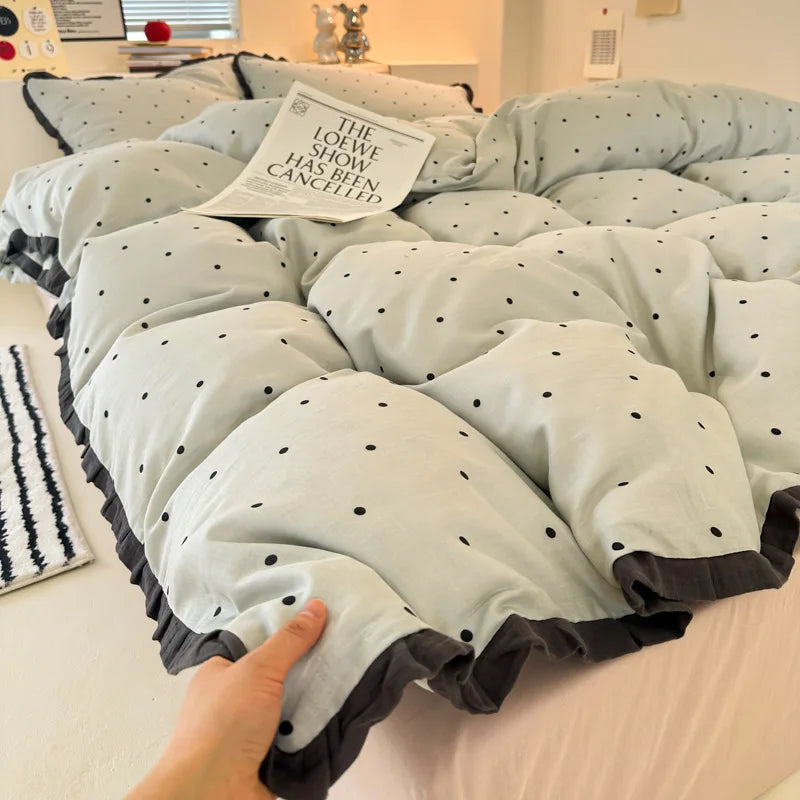 Korean Style Lace Bedding Sets