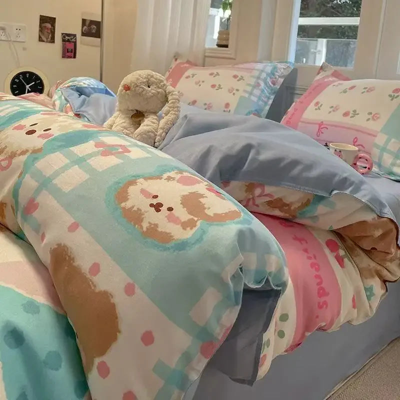 Cute Dogs Bedding Set