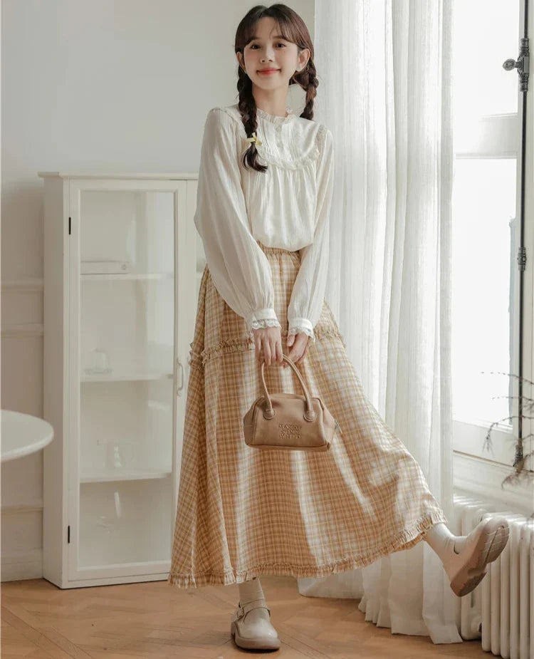 Cozy Morning Cottagecore Blouse
