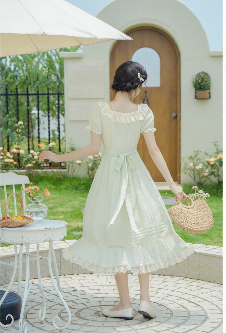 Cozy Garden Cottagecore Dress