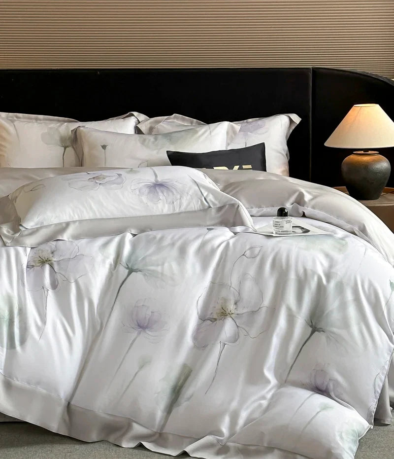 100% Lyocell Soft Silky Cooling Luxury Bedding Set