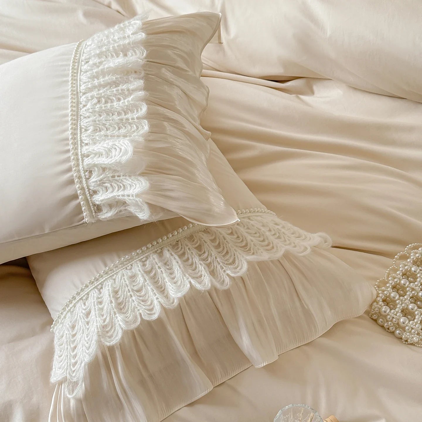 Luxury French Princess Style 100% Cotton Bedding Set