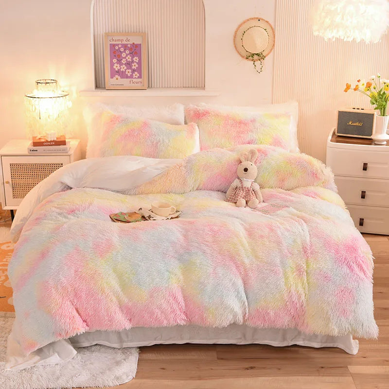 Winter Thicken Velvet Bedding Set