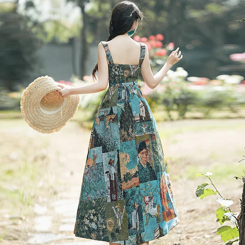 Vestido Jacquard de Muse Inspirado