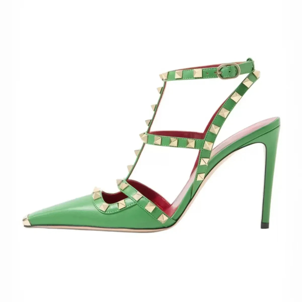 Women Rock Studded High Heels