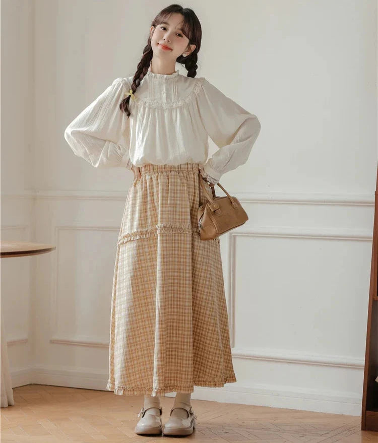 Cozy Morning Cottagecore Blouse