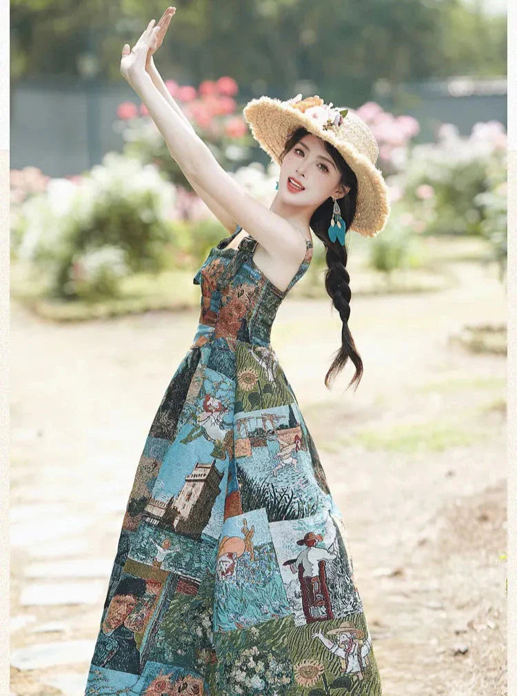 Vestido Jacquard de Muse Inspirado