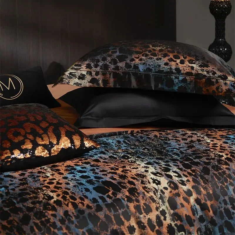 Leopard Print Luxury Bedding Set