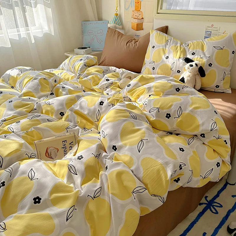 Korean Cute Girls Bedding Sets