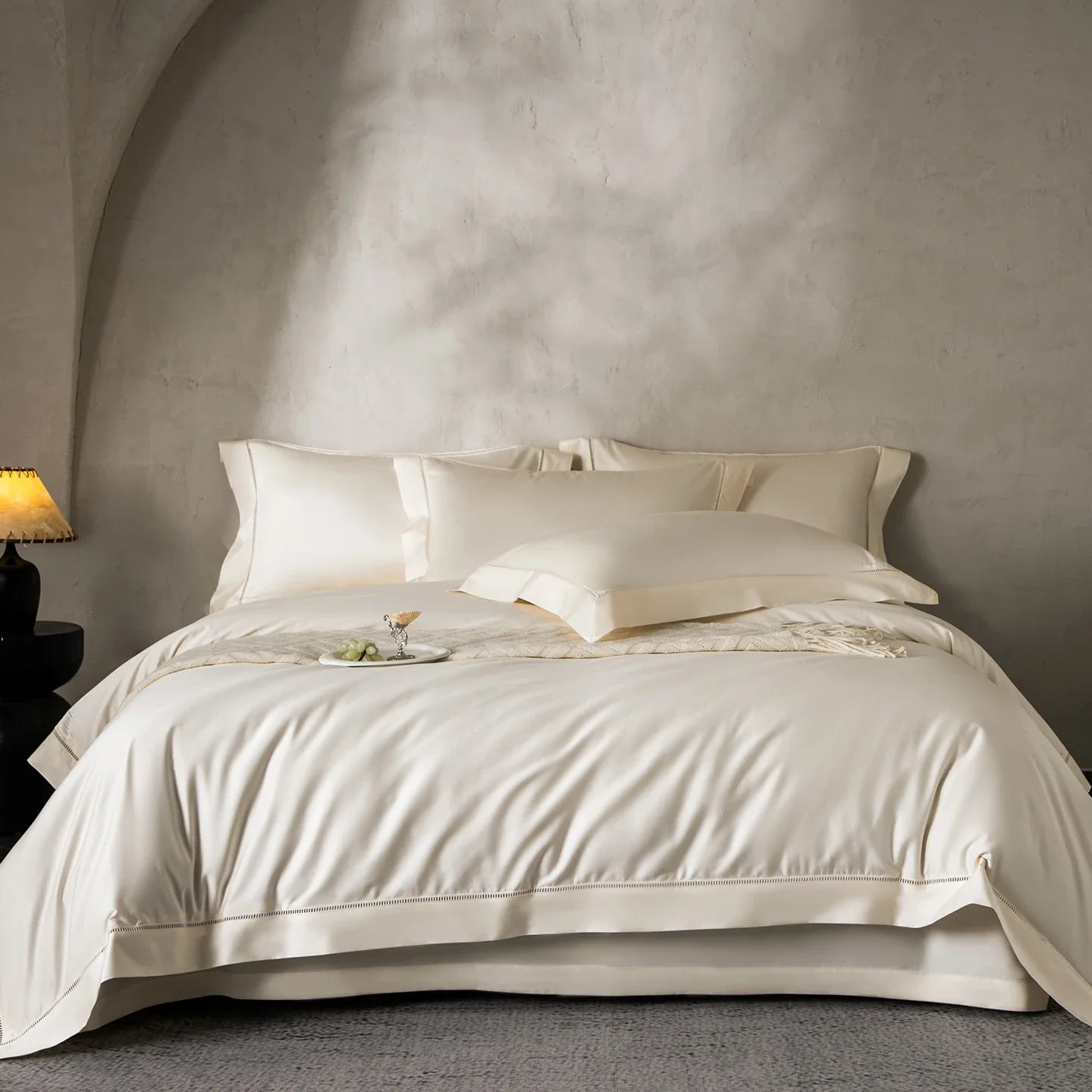 Luxury Solid Color Hotel Style Premium 1000TC Egyptian Cotton Bedding Set