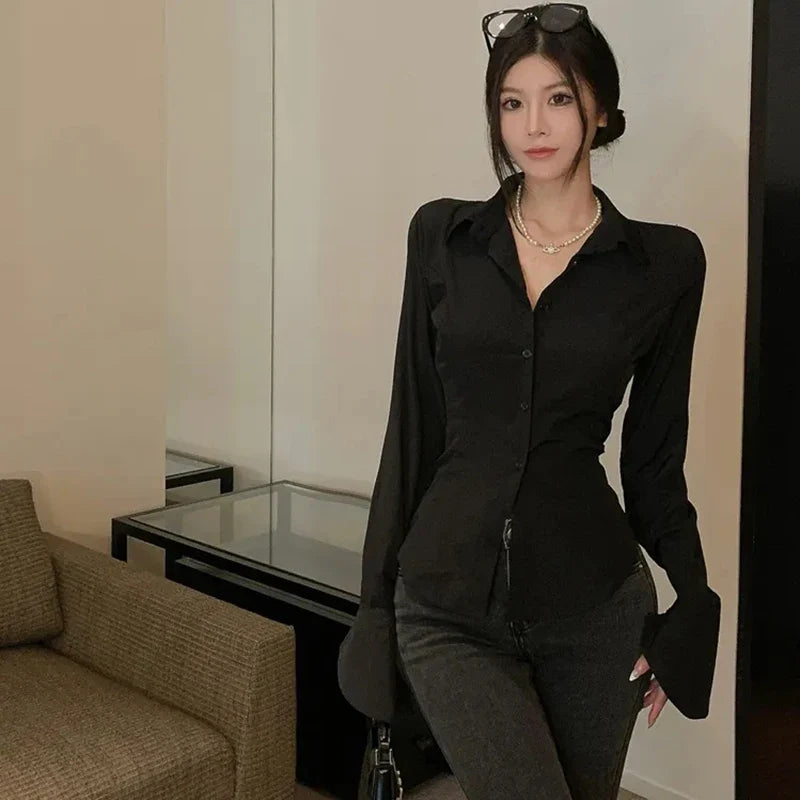 Brooke Bell Sleeves Bandage Shirt